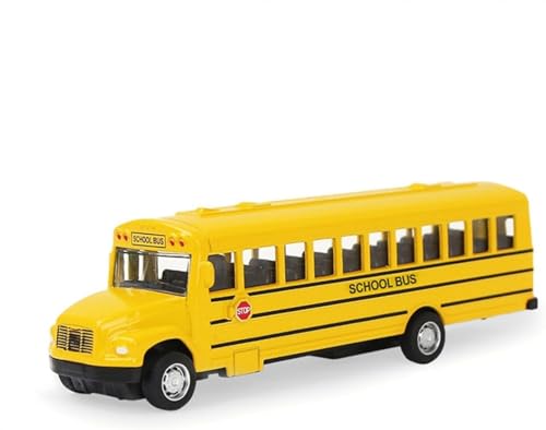 LGWJHCY Inertia BusCar,Bus Toy, Pull Back CarToy, School Bus Toy, Die-Cast Car, Alloy Body Durable, Children's Toy Car for Children LGWJHCY Inertia BusCar,Bus Toy, Pull Back CarToy, School Bus Toy, Die-Cast Car, Alloy Body Durable, Children's Toy Car for Children von LGWJHCY