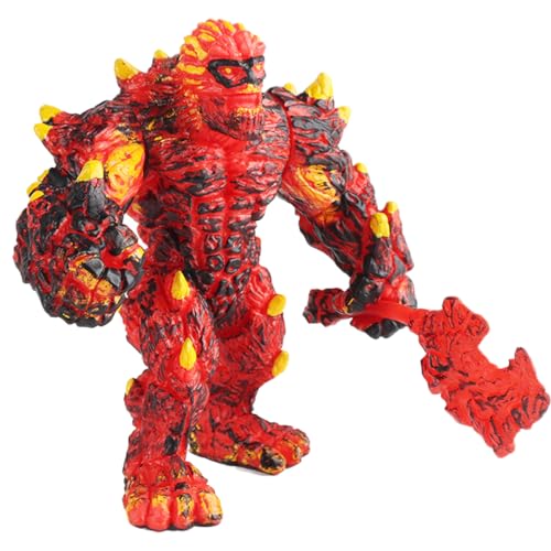 LGWJHCY Lava Monster Ornament Dekoration, Mini Magma Fabeltier Figuren, Movie Monster Series Figur of The Monsters Action Figures Collector Model Statue Toy von LGWJHCY