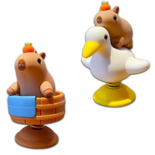 LGWJHCY Shaking Capybara Ornament, Capybara Figure with Shaking Head, for Car Dashboard, Funny Figure, Birthday Gift, Small Universal Animal Decoration for The - 2 Pieces LGWJHCY Shaking Capybara Ornament, Capybara Figure with Shaking Head, for Car Dashboard, Funny Figure, Birthday Gift, Small Universal Animal Decoration for The - 2 Pieces von LGWJHCY