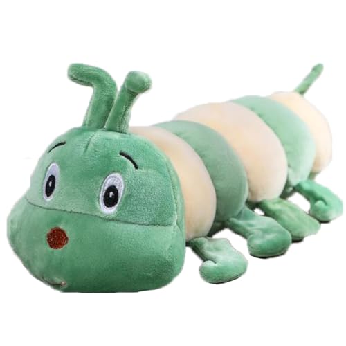 LGWJHCY Weiche Raupen Kuscheltier Spielfigur, Grüne Raupe Nimmersatt Plüschtiere, Plüsch Gefüllte Tiergeschenke, Tolles Geschenk für Jungen Und Mädchen Zum Fantasievollen Spielen LGWJHCY Weiche Raupen Kuscheltier Spielfigur, Grüne Raupe Nimmersatt Plüschtiere, Plüsch Gefüllte Tiergeschenke, Tolles Geschenk für Jungen Und Mädchen Zum Fantasievollen Spielen von LGWJHCY