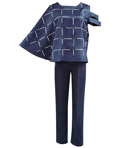 LHHZDH Jujutsu Kaisen Cosplay Mahito Outfits,Unisex Uniform Kostüm Anzug für Anime Fans Cosplay,Blau,m von LHHZDH