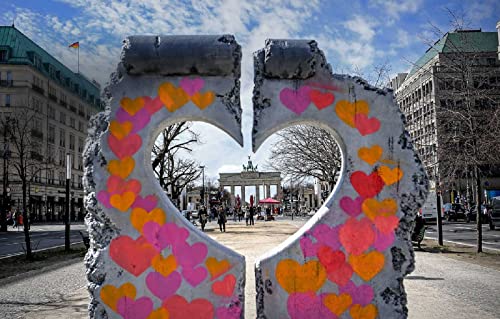 LHJOYSP Puzzle 1000 Teile Kinder Brandenburger Tor in der Stadt Berlin installiert 75x50cm von LHJOYSPSP