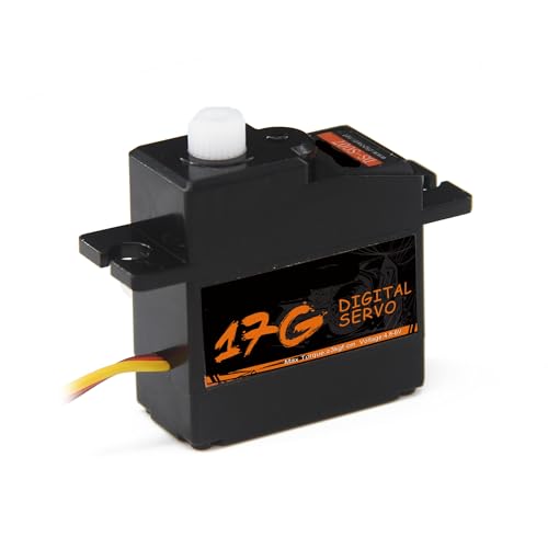 LHKQHRDL 17g 21g Metall/Kunststoff Getriebe RC Servo Metall Servo 1Pcs(17g 3Pin JR2.54) von LHKQHRDL