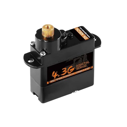 LHKQHRDL 2g 3,7g 4,3g 5g 6g 8g Digital Mini Servo for SCX24 F949S K110S RC Auto 1 Stücke(3.7g Servo) von LHKQHRDL