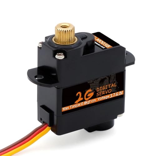 LHKQHRDL 2g Motorservo Metallgetriebe Mini Servos 1St(JR2.54 Plug) von LHKQHRDL