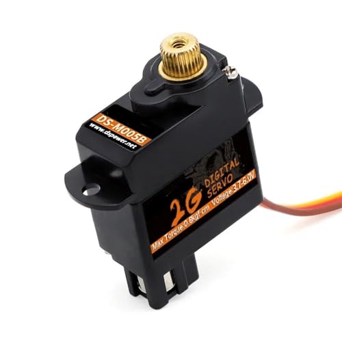 LHKQHRDL 2g Servo Kunststoff/Metall Getriebe Mini Servo Kernlosen Motor 1 Stücke(1Pcs M005 JR2.54) von LHKQHRDL