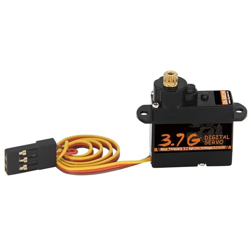 LHKQHRDL 3,7g Digital Coreless Servo Kunststoff/Metall Getriebe Präzision RC Servos 1Pcs(3.7G S001 JR2.54) von LHKQHRDL