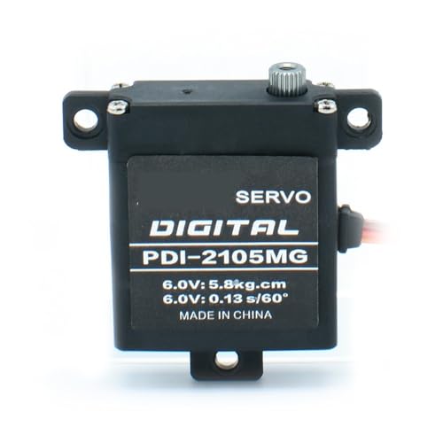 LHKQHRDL 5,8 kg Drehmoment PDI-2105MG Metallgetriebe Mini Servo Digital RC Servo 1St von LHKQHRDL