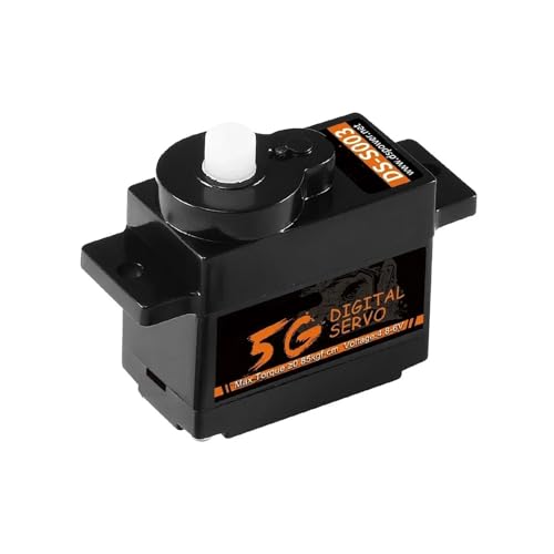 LHKQHRDL 5g Kunststoff/Metall Getriebe Digital Servo 1Stk(S003M JR Plug) von LHKQHRDL