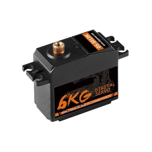 LHKQHRDL 6KG Metallgetriebe Digital Servos for 1/10 RC Auto 1St von LHKQHRDL