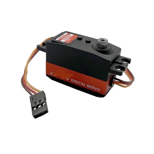 LHKQHRDL Servo PDI-4409MG 9kg Metallgetriebe 180 Grad Standard Kurz Digital Servo mit 25T Metallarm 1St von LHKQHRDL