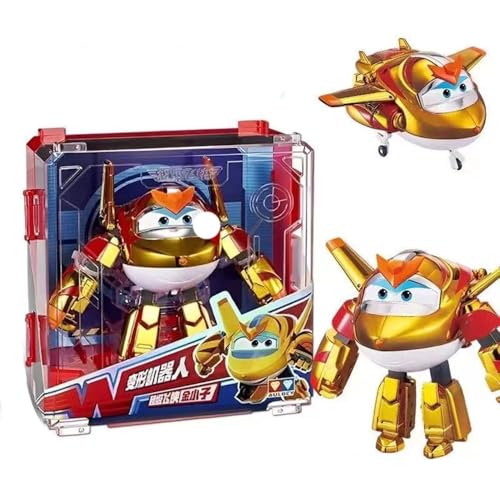 LHMYPP Golden Boy Jungen Trägheits Fahrzeug Hangar-Version Verformung Flugzeug Super Flügel Neues Spielzeug L12CM Deformation Roboter Kreatives Kinderspielzeug LHMYPP Golden Boy Jungen Trägheits Fahrzeug Hangar-Version Verformung Flugzeug Super Flügel Neues Spielzeug L12CM Deformation Roboter Kreatives Kinderspielzeug von LHMYPP