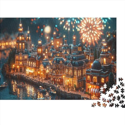 Bustling with Activity 1000 Teile Puzzle Für Erwachsene Qualität Verlässlich Aesthetics Für Die Ganze Familie Buntes Legespiel Erwachsenenpuzzle Ab 14 Jahren 1000pcs (75x50cm) von LHOUIYERTE