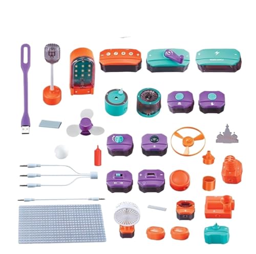 Experimentierkasten für Kinder Elektronik-Projekte STEM Physik Wissenschaft Kit Schaltungen Block Board Pädagogisches Spielzeug Experiment Experimentierkasten für Kinder Elektronik-Projekte STEM Physik Wissenschaft Kit Schaltungen Block Board Pädagogisches Spielzeug Experiment von LIANGGM