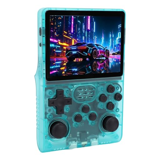 LICAEVEY Retro-Handheld-Spielekonsole, R40S Pro Handheld-Spielekonsole, Unterstützt 256 GB TF 30000 Klassische Spiele, Integrierter 45-Emulator, 3,5-Zoll-HD-IPS-Display, 3800-mAh-Akku, von LICAEVEY