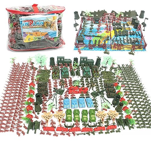 LICHENGTAI 570 Teiliges Soldaten Spielset, Streitkräfte Armee Männer Soldaten Kampf Bewegliche Actionfiguren Armee Jungs Plastik Soldate Spielset Militär Spielzeug für Sand Tabelle Kinder Spielzeug LICHENGTAI 570 Teiliges Soldaten Spielset, Streitkräfte Armee Männer Soldaten Kampf Bewegliche Actionfiguren Armee Jungs Plastik Soldate Spielset Militär Spielzeug für Sand Tabelle Kinder Spielzeug von LICHENGTAI