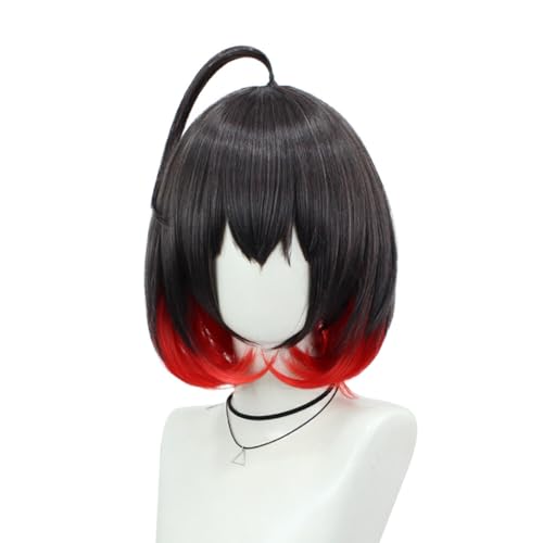 LICHENGTAI Anime Cosplay Perücke Für Damen Frauen, Kawaii Farbverlauf Schulter Cosplay Wig Cartoon Manga Kostümzubehör für Anime Ausstellung Cosplay Kostümparty Halloween Karneval Party von LICHENGTAI