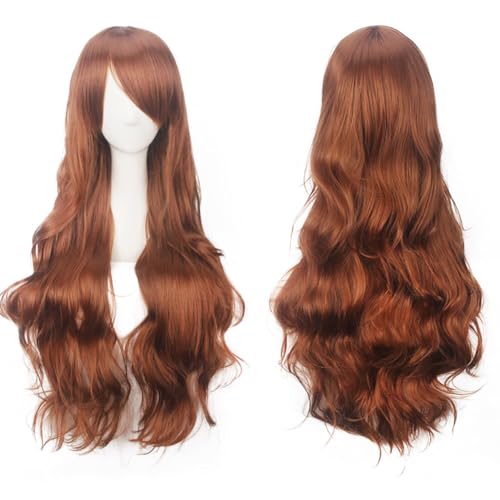 LICHENGTAI Anime Cosplay Perücke Lange Locken Perücken Natürlich Pony Wig Lange Geflochtene Perücke für Damen Frauen Mädchen, für Halloween Party Cosplay Events, Anime Ausstellung, Alltag LICHENGTAI Anime Cosplay Perücke Lange Locken Perücken Natürlich Pony Wig Lange Geflochtene Perücke für Damen Frauen Mädchen, für Halloween Party Cosplay Events, Anime Ausstellung, Alltag von LICHENGTAI