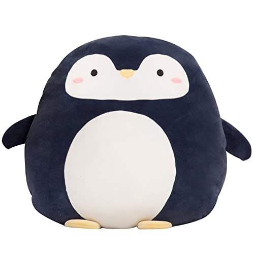 LICHENGTAI Plüschtier, 40cm Plüschtier Flauschiges Stofftier Kawaii Pinguin, Kuscheltier Ausgestopftes Tier Plüschkissen Gefüllt Spielzeug Geschenk für Kinder Mädchen Jungen von LICHENGTAI