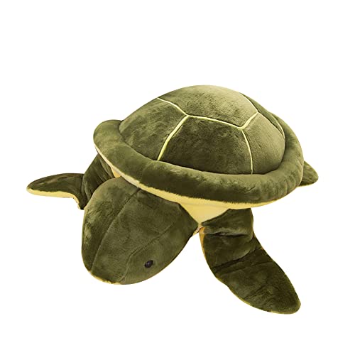 LICHENGTAI Plüschschildkröte Spielzeug Stofftier Schildkröte Spielzeug, Stofftier Kuscheltier Kriechtier Schildkröte Meeresschildkröte Cartoon Schildkröte Puppe Kissen für Kinder Jungen Mädchen, 30cm von LICHENGTAI