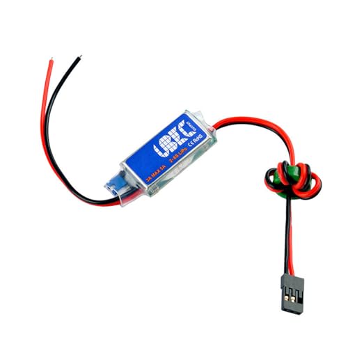 LICHIFIT 5V 3A UBEC Voll geschirmtes Anti-Interferenz UBEC 3A Max 5A Schaltnetzteil ESC BEC RC Hubschrauber Zubehör von LICHIFIT