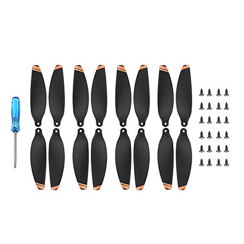 LICHIFIT Drohnenpropeller Low Noise Requisiten PC Blades Wing Set Ersatzteil für DJI Mini 2 Drohne Zubehör von LICHIFIT