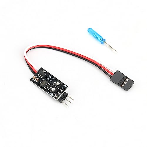 LICHIFIT Professional Servo Signal Converter Verzögerung Slow Steering Motor Konverter RC Modell DIY Upgrade Zubehör von LICHIFIT