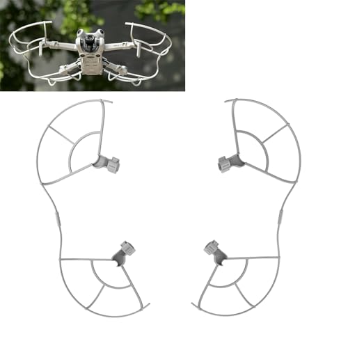 LICHIFIT Propeller Guard Circle für DJI Mini 4 Pro - Drohne Blade Schutzhülle Propeller Anti-Kollision Bumper - Grau, 4 Stück, Unisex, Erwachsene Hobbyisten und Drohnen-Enthusiasten von LICHIFIT