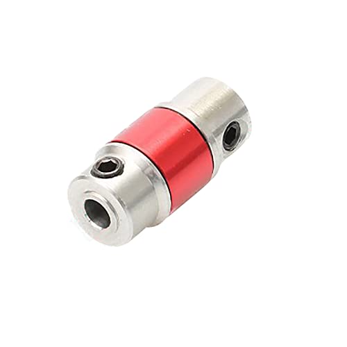 LICHIFIT Universalgelenkkupplung, 4 mm/5 mm/3,18 mm, bürstenloser Motor, Kardan-Gelenkverbinder, Kupplung für RC Schiff, Modell O Boot, Edelstahl, Ersatzteil von LICHIFIT