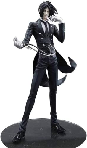 Black Butler Anime Actionfigur Sebastian Michaelis PVC Figuren Sammlerstück Modell Charakter Statue Spielzeug Desktop Ornamente von LICHOO