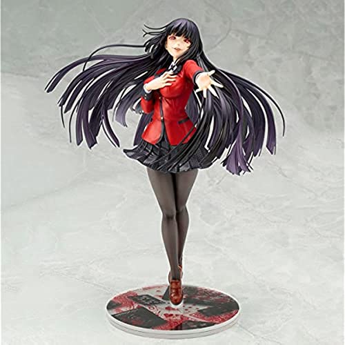 LICHOO ARTFX J Kakegurui Jabami Yumeko Anime Action Figure Character Collectible Model Statue Toys PVC Figures Desktop Ornaments von LICHOO