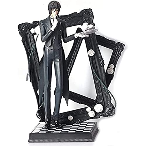 LICHOO Black Butler: Sebastian Cielr Phantomhive Anime Actionfigur Charakter Sammlerstück Modell Statue Spielzeug PVC Figuren Desktop Ornamente von LICHOO