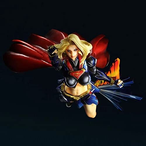 LICHOO DC Supergirl Anime Actionfigur Charakter Sammlerstück Modell Statue Spielzeug PVC Figuren Desktop Ornamente Festliche Geschenke von LICHOO