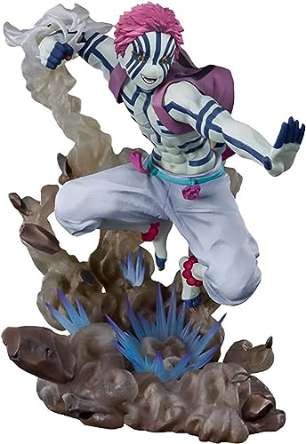 LICHOO Demon Slayer Anime-Figur, Akaza-Figur, Anime-Actionfigur, 18 cm, Sammelmodell, Statue, Spielzeug, PVC-Figuren, Schreibtisch-Ornamente, festliche Geschenke von LICHOO