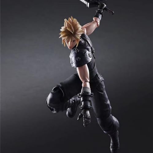 LICHOO Final Fantasy 7 Cloud Strife Anime Actionfigur Sammlerstück Modell Statue Spielzeug PVC Figuren Desktop Ornamente von LICHOO