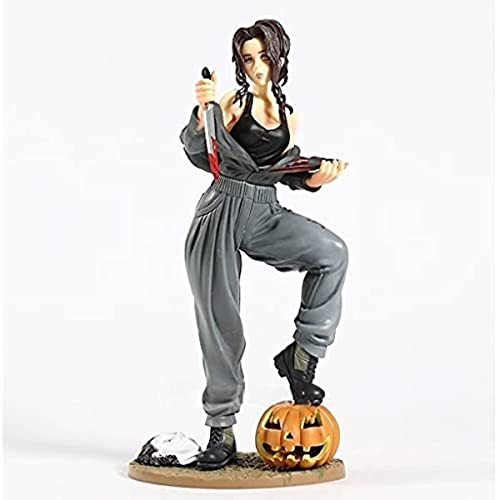 LICHOO Halloween Michael Myers Bishoujo Anime Action Figure Character Collectible Model Statue Toys PVC Figures Desktop Ornaments Festive Gifts von LICHOO