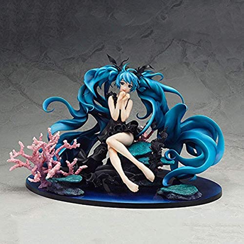 LICHOO Hatsune Miku Deep Sea Miku Girl Anime Actionfigur 16 cm Charakter Sammlerstück Modell Statue Spielzeug PVC Figuren Desktop Ornamente Festliche Geschenke von LICHOO