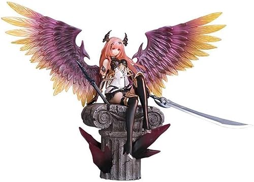 LICHOO Rage of Bahamut Anime Action Figure 27cm Character Collectible Model Statue Toys PVC Figures Desktop Ornaments Festive Gifts von LICHOO