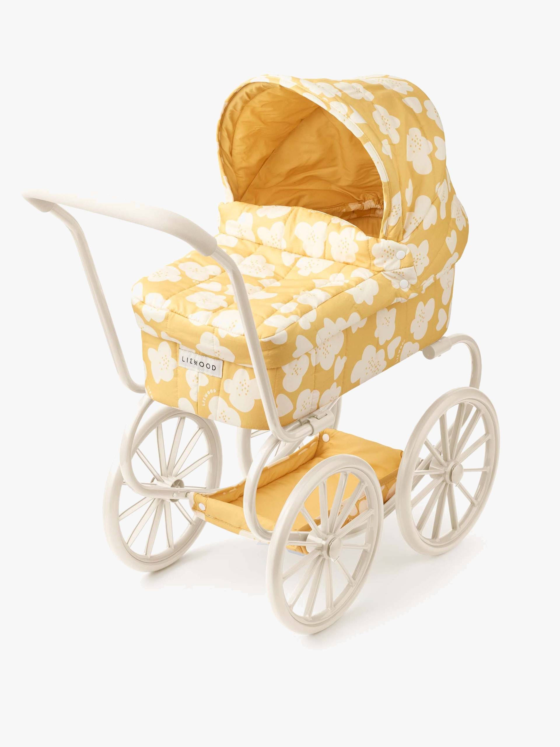 LIEWOOD Adaline Puppenwagen, Flower/Lemon Yellow LIEWOOD Adaline Puppenwagen, Flower/Lemon Yellow von LIEWOOD