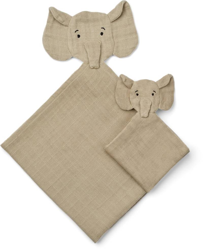 LIEWOOD Alya Elephant Schmusetuch Set, Mist von LIEWOOD