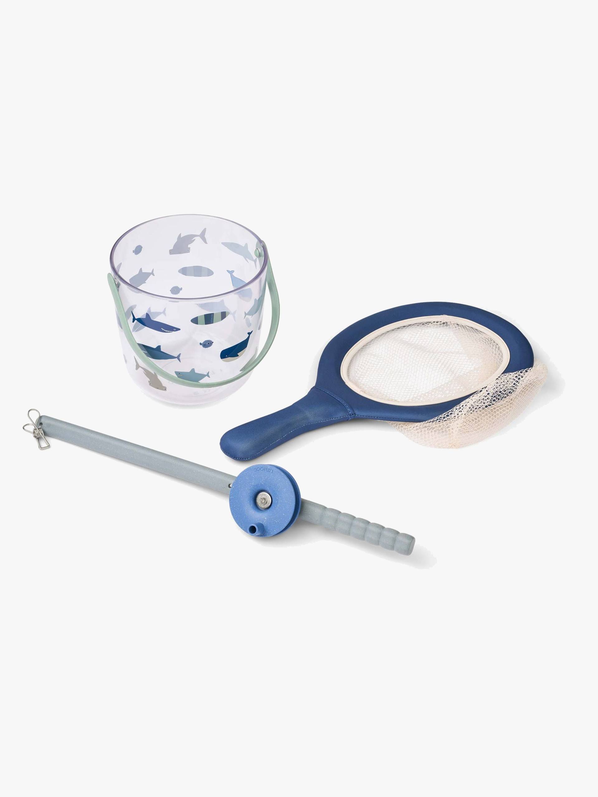 LIEWOOD Cora Krabbe Angel-Set mit Netz, Shark/Dove Blue LIEWOOD Cora Krabbe Angel-Set mit Netz, Shark/Dove Blue von LIEWOOD