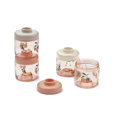 LIEWOOD Dominique Nahrungsboxen 4er-Pack peach/sea shell von LIEWOOD