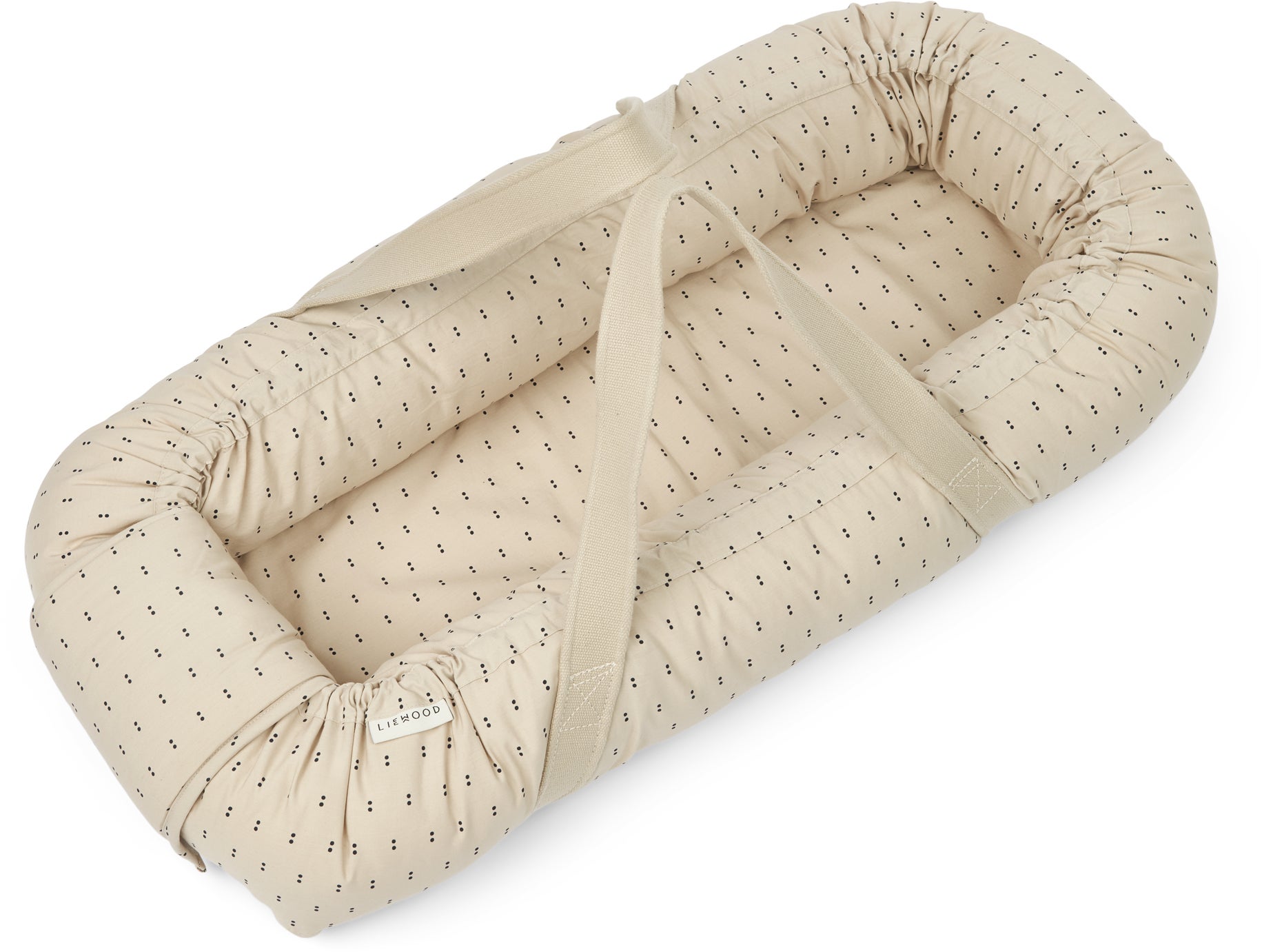 LIEWOOD Gro Babynest, Double Dot/Silver Lining von LIEWOOD