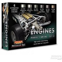 LIFECOLOR CS51 Engines Perfect Metal - Set 3 von LIFECOLOR