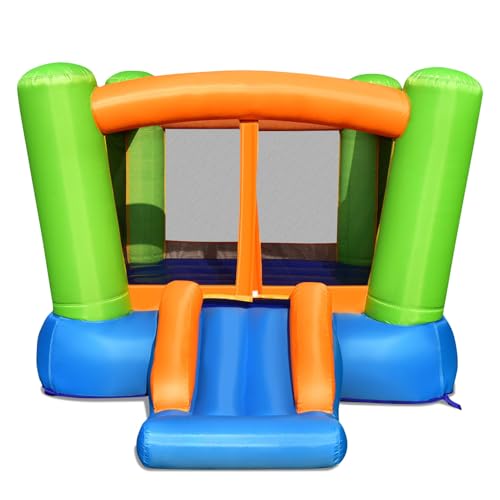 LIFEZEAL Aufblasbare Wasserhüpfburg, Hüpfburg mit Rutsche, Sprungbereich, geeignet für den Innen- und Außenbereich, für Kinder von 3 bis 10 Jahren LIFEZEAL Aufblasbare Wasserhüpfburg, Hüpfburg mit Rutsche, Sprungbereich, geeignet für den Innen- und Außenbereich, für Kinder von 3 bis 10 Jahren von LIFEZEAL