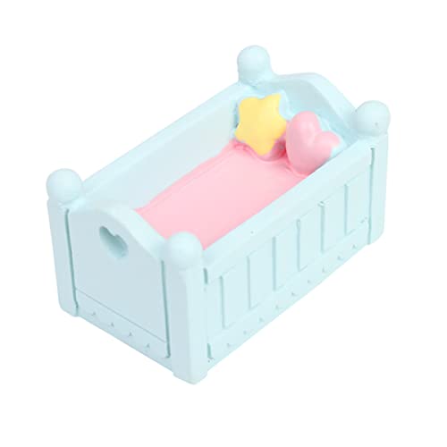 LIFKICH Mini Baby Krippe Form Kuchen Verzierung Harz Kuchen Topper Party Kuchen von LIFKICH