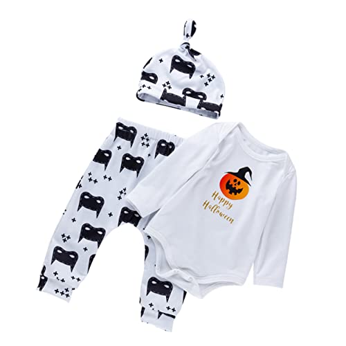 LIFKOME 1 Satz Halloween-Spielanzug halloween outfit halloween costume babytragen tracht Mädchen-Outfit Halloween-Kürbis-Anzug Babykleidung für Jungen Babykostüm unisex Baumwolle von LIFKOME