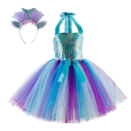 LIFKOME 1 Satz Mesh-Rock kinderkleider kinderkleidung festival dress spezialkräfte festival outfits dance Kleid aus Geburtstagskleid Cosplay-Kleid Party-Cosplay-Rock Gittergewebe Blue von LIFKOME