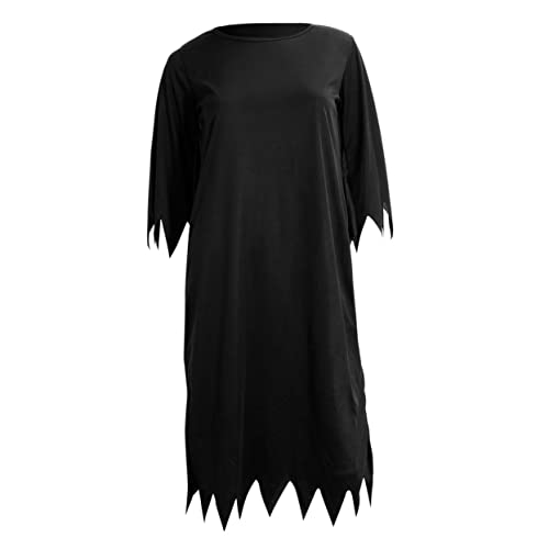 LIFKOME 1PC Halloween Kostü Todesschädel Robe Für Kostümpartys Gruselige Masquerade Und Cosplay Ohne Maske Ideal Für Halloween Feiern Und Verkleidungen von LIFKOME