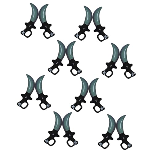 LIFKOME 16 Stück Teiliges Aufblasbares Schwertspielzeug Leichtes Piratenschwert für Halloween Kostüm Bühne Cosplay Party Zubehör Sicher und Langlebig LIFKOME 16 Stück Teiliges Aufblasbares Schwertspielzeug Leichtes Piratenschwert für Halloween Kostüm Bühne Cosplay Party Zubehör Sicher und Langlebig von LIFKOME